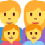 Family: Man, Woman, Girl, Boy Emoji (Twitter, TweetDeck)