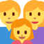 Family: Man, Woman, Girl Emoji (Twitter, TweetDeck)