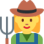 Woman Farmer Emoji (Twitter, TweetDeck)