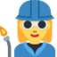 Woman Factory Worker Emoji (Twitter, TweetDeck)