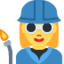 fabriko darbininkė Emoji (Twitter, TweetDeck)