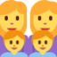 Family: Woman, Woman, Boy, Boy Emoji (Twitter, TweetDeck)