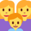 Family: Woman, Woman, Boy Emoji (Twitter, TweetDeck)