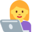 Woman Technologist Emoji (Twitter, TweetDeck)