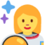Woman Astronaut Emoji (Twitter, TweetDeck)