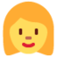 vrouw Emoji (Twitter, TweetDeck)