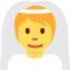 Braut mit Schleier Emoji (Twitter, TweetDeck)