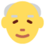 idős férfi Emoji (Twitter, TweetDeck)