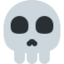Skull Emoji (Twitter, TweetDeck)