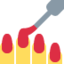 Nail Polish Emoji (Twitter, TweetDeck)