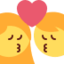 Kiss Emoji (Twitter, TweetDeck)