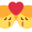 Kiss Emoji (Twitter, TweetDeck)