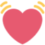 Beating Heart Emoji (Twitter, TweetDeck)