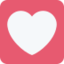 Heart Decoration Emoji (Twitter, TweetDeck)