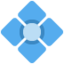 Diamond With A Dot Emoji (Twitter, TweetDeck)