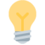 Light Bulb Emoji (Twitter, TweetDeck)