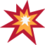 explosion Emoji (Twitter, TweetDeck)