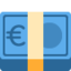 yevro banknotasi Emoji (Twitter, TweetDeck)