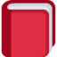 geschlossenes Buch Emoji (Twitter, TweetDeck)