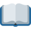 livro aberto Emoji (Twitter, TweetDeck)