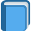 blauw boek Emoji (Twitter, TweetDeck)