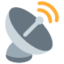 Satellite Antenna Emoji (Twitter, TweetDeck)