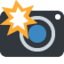 camera met flitser Emoji (Twitter, TweetDeck)