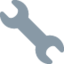 Wrench Emoji (Twitter, TweetDeck)