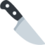 coltello da cucina Emoji (Twitter, TweetDeck)