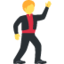 Man Dancing Emoji (Twitter, TweetDeck)