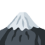 Mount Fuji Emoji (Twitter, TweetDeck)