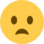 Frowning Face With Open Mouth Emoji (Twitter, TweetDeck)