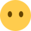 Face Without Mouth Emoji (Twitter, TweetDeck)