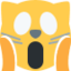 Weary Cat Face Emoji (Twitter, TweetDeck)