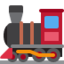 Locomotive Emoji (Twitter, TweetDeck)