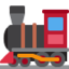 Locomotive Emoji (Twitter, TweetDeck)