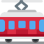 Tram Car Emoji (Twitter, TweetDeck)