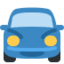 Oncoming Automobile Emoji (Twitter, TweetDeck)