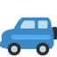 rekreacijos automobilis Emoji (Twitter, TweetDeck)