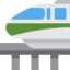 Monorail Emoji (Twitter, TweetDeck)