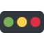 Horizontal Traffic Light Emoji (Twitter, TweetDeck)