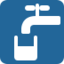 Potable Water Emoji (Twitter, TweetDeck)