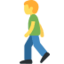 Person Walking Emoji (Twitter, TweetDeck)