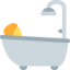 personne prenant un bain Emoji (Twitter, TweetDeck)