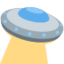 Flying Saucer Emoji (Twitter, TweetDeck)