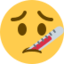 Face With Thermometer Emoji (Twitter, TweetDeck)
