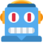 Robot Face Emoji (Twitter, TweetDeck)