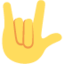 Love-You Gesture Emoji (Twitter, TweetDeck)