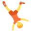 Person Cartwheeling Emoji (Twitter, TweetDeck)