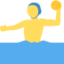 Person Playing Water Polo Emoji (Twitter, TweetDeck)